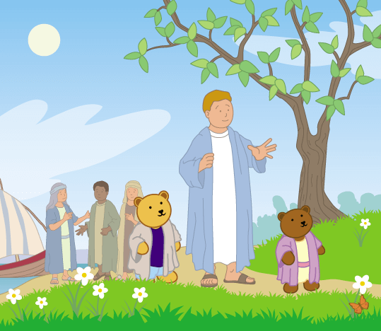 Teddy Horsley feasts with Jesus - 7