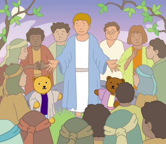 Teddy Horsley feasts with Jesus - 8