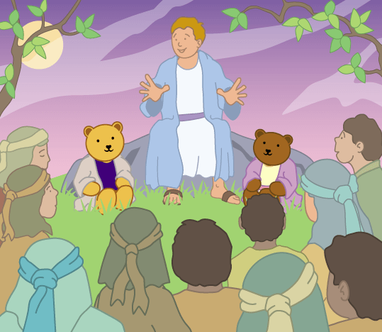 Teddy Horsley feasts with Jesus - 9