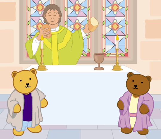 Teddy Horsley feasts with Jesus - 25